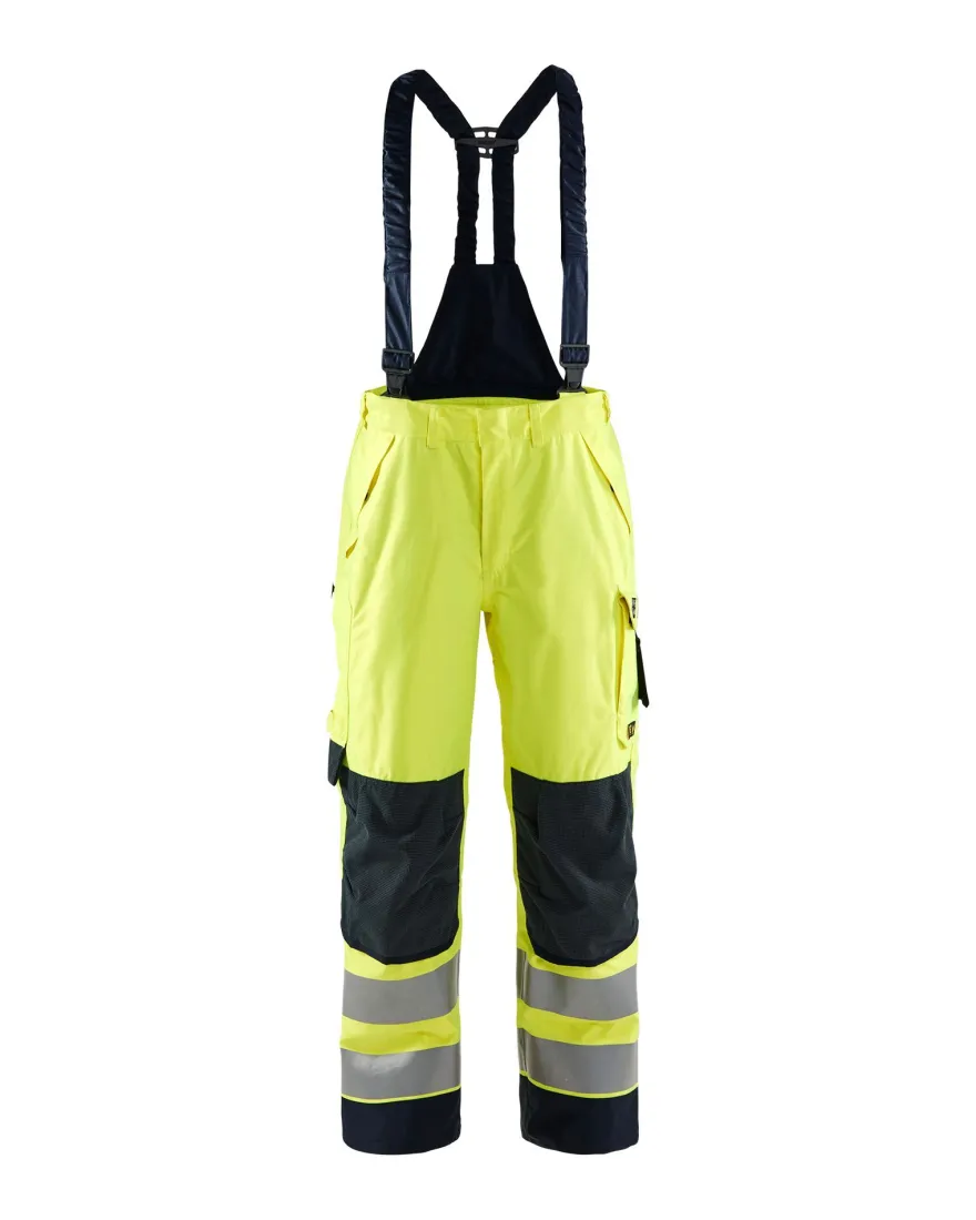 Blakläder® Multinorm Shell Arbeitshose High Vis Gelb/Marineblau 1881 1532