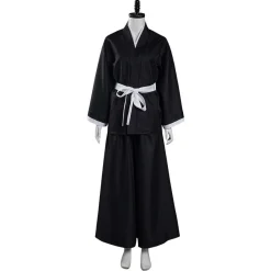 Bleach Kuchiki Rukia Cosplay Kostum Japanischer Kimono Karneval Party Anzug