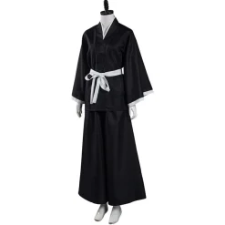 Bleach Kuchiki Rukia Cosplay Kostum Japanischer Kimono Karneval Party Anzug