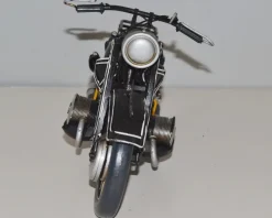 Blechmotorrad Nostalgie Modellauto Oldtimer Marke BMW Motorrad aus Blech L 33 cm