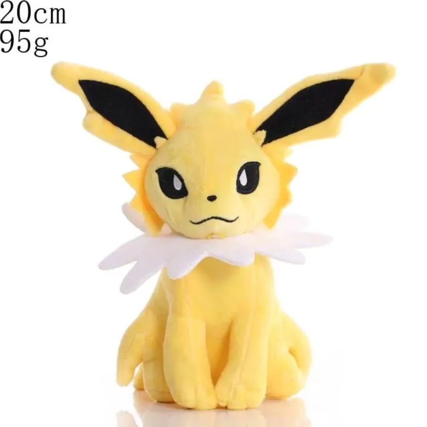 Blitza Plüschtier 20 cm - Pokémon Kuscheltier - Weiches Spielzeug für Kinder