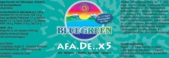 Bluegreen AFA. DE. X5 AFA-Bärlauch-Chlorella-Koriander-Spirulina 30g, ca.60 Kapseln