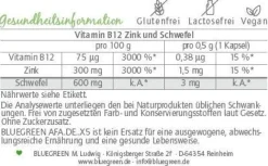Bluegreen AFA. DE. X5 AFA-Bärlauch-Chlorella-Koriander-Spirulina 30g, ca.60 Kapseln