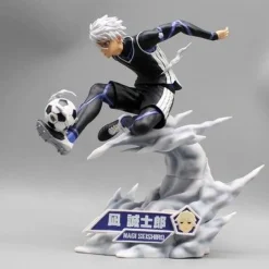 Blue Lock Nagi Seishiro Figur Anime Fussball Actionfigur PVC Modell Sammlung Dek