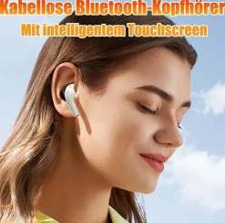 Bluetooth In Ear Kopfhörer Open Ear mit Display Ladecase TWS M71