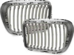 BMW E36 1 Set Chrom Kühlergrill / Nieren ABS Kunststoff Chrom / verchromt