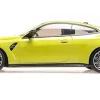 BMW Miniatur M4 2020 gelb 1:18
