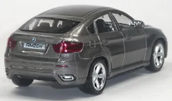 BMW X6 SUV Modellfahrzeug grau metallic ca. 1:43 / 10cm Neuware