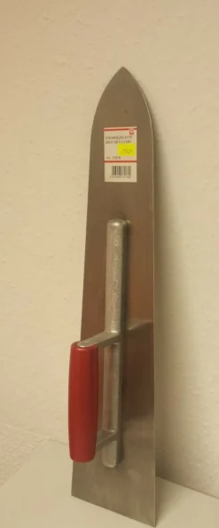 Bodenlegerkelle Bodenlegerglätte verschiedene Größen mit Holzgriff