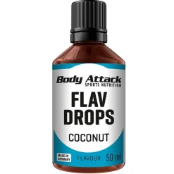 Body Attack Flav Drops 50ml flüssige Aromen Flavor