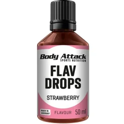 Body Attack Flav Drops 50ml flüssige Aromen Flavor