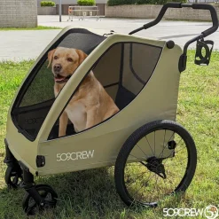 Bollerwagen Kinder 509 Trekker II für 2 Kinder in Grau robust : grau