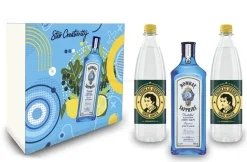 Bombay Sapphire Gin Tonic Geschenkset - Bombay Sapphire London Dry Gin 0,7L (40% Vol