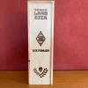Borussia Mönchengladbach - 1 Flasche Landbier (leer) in dekorativer Holzbox