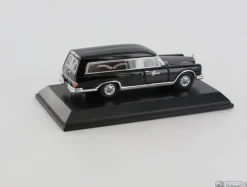 BoS BOS87016 Mercedes 600 Pullmann, schwarz, Bestattungswagen, Massstab: 1:87