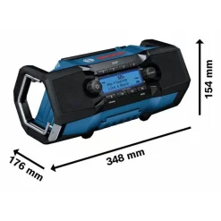 Bosch Baustellenradio DAB+ GPB 18V-2 SC 06014A3100 flexibles Digitalradio