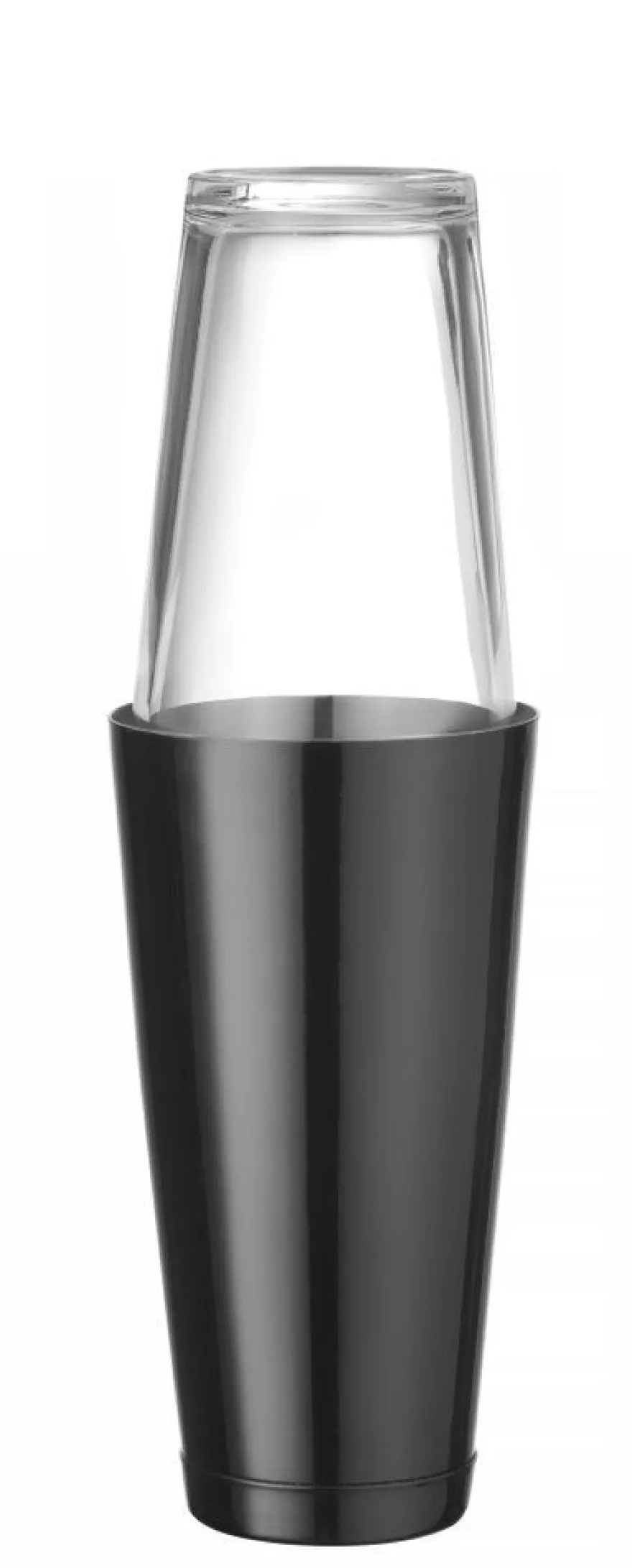 Boston Shaker, BarUp, 0,8L, Schwarz, øx(H)mm