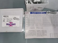 Boxbolt BQ2Z10 Hohlprofilbefestigung Stahl verzinkt für den Stahlbau