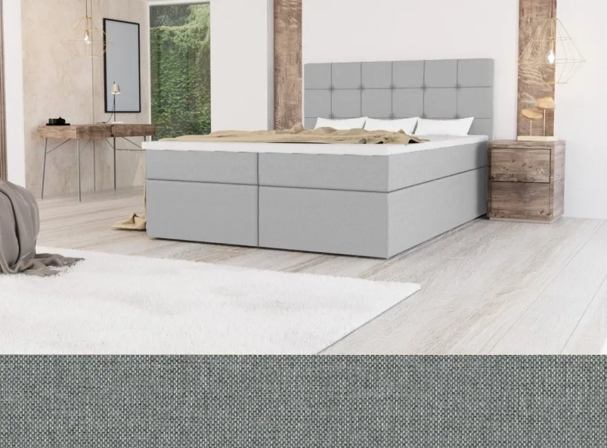 Boxspringbett Bett Ehebett Doppelbett FARO mit 2 Bettkästen