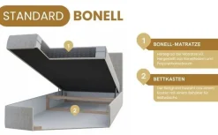 Boxspringbett Bett Einzelbett FARO Premium MINI mit Bettkästen