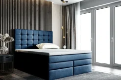 Boxspringbett MAGNUS Doppelbett Ehebett Bettkasten 140 160 180 200 Taschenfeder