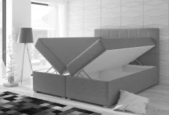 Boxspringbett Schlafzimmerbett VIDE 180x200cm inkl. Bettkasten
