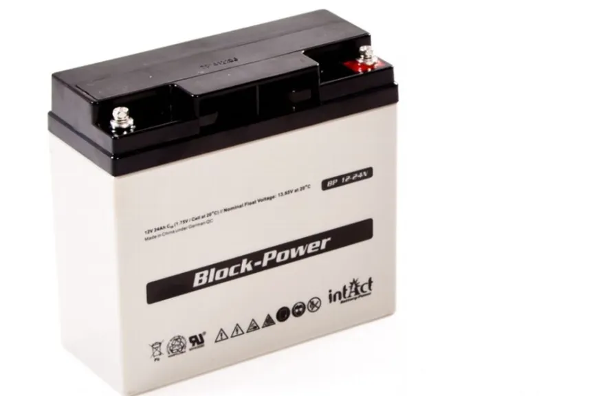 BP12-24N AGM-BLOCK-POWER 12V/24Ah M5-Gewinde Elektromobilität * NEU*