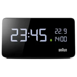 Braun - BC20BEU - Wecker - digital - Quarz - schwarz