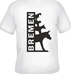 Bremen Herren T-Shirt - Tee Shirt Die Bremer Stadtmusikanten