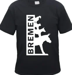 Bremen Herren T-Shirt - Tee Shirt Die Bremer Stadtmusikanten