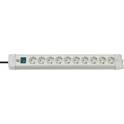 Brennenstuhl Steckdosenleiste, Premium-Line 4x grau 1.8m