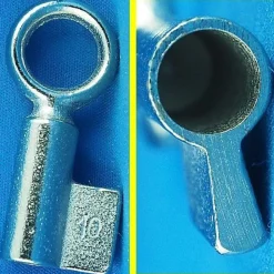 Börkey Art. 18 Nr. 10 - Chubb Vorhangschloss Schlüssel gebohrt 10 mm