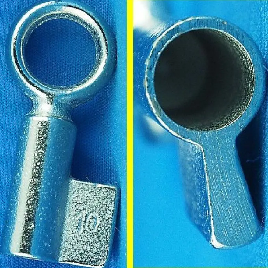 Börkey Art. 18 Nr. 10 - Chubb Vorhangschloss Schlüssel gebohrt 10 mm