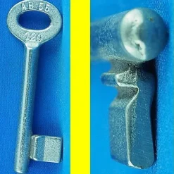 Börkey Chubb Einsteckschloss Schlüssel / Serie 55 Profil 129