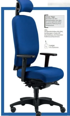 Bürodrehstuhl Chefsessel Drehstuhl Office Balance