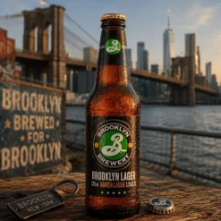 Brooklyn Hoppy Amber Lager 24 x 0,33l- Craft Beer aus New York mit 5,2% Vol