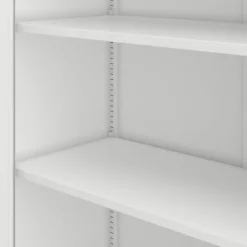 Büroschrank Aktenschrank Metallschrank Lagerschrank 185 cm x 45 cm x 40 cm Weiß