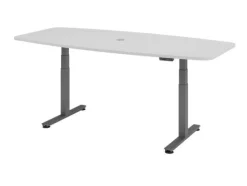 Büro Schreibtisch Stehtisch Konferenztisch höhenverstellbar 220x103/83 cm Modell