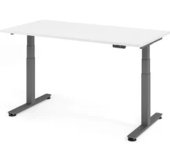 Büro Schreibtisch Stehtisch Konferenztisch höhenverstellbar 220x103/83 cm Modell