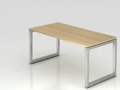 Büro Schreibtisch 160x80 cm Modell RS16 mechanische Höheneinstellung