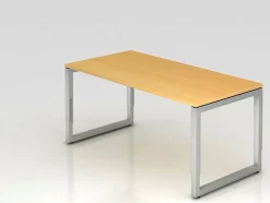 Büro Schreibtisch 160x80 cm Modell RS16 mechanische Höheneinstellung