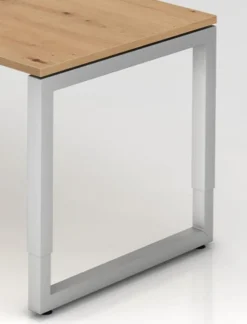 Büro Schreibtisch 160x80 cm Modell RS16 mechanische Höheneinstellung