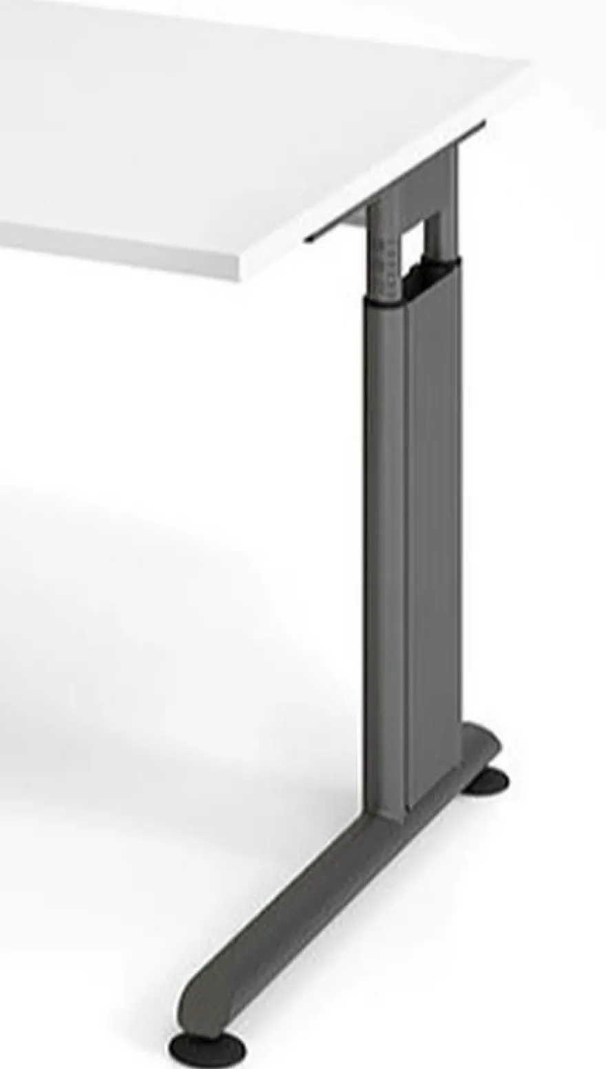 Büro Schreibtisch 80x80 cm Modell ZS08 mechanische Höheneinstellung