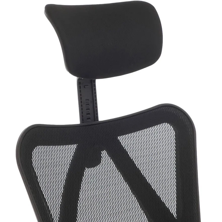 Bürostuhl HWC-O64, ergonomisch, verstellbare Lordosenstütze
