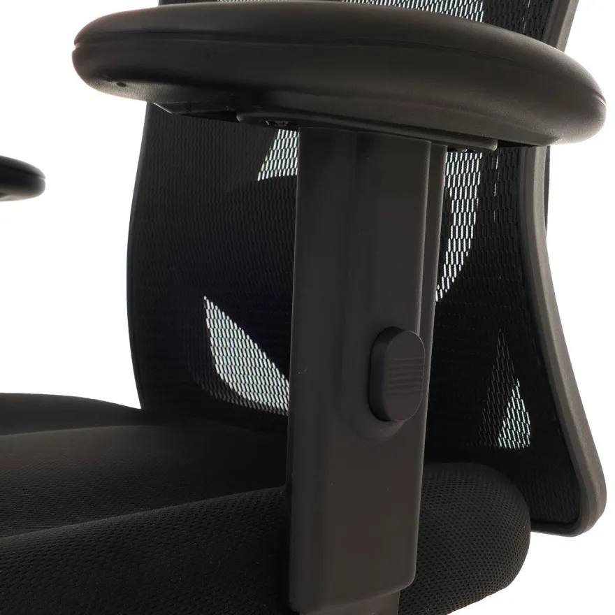 Bürostuhl HWC-O64, ergonomisch, verstellbare Lordosenstütze