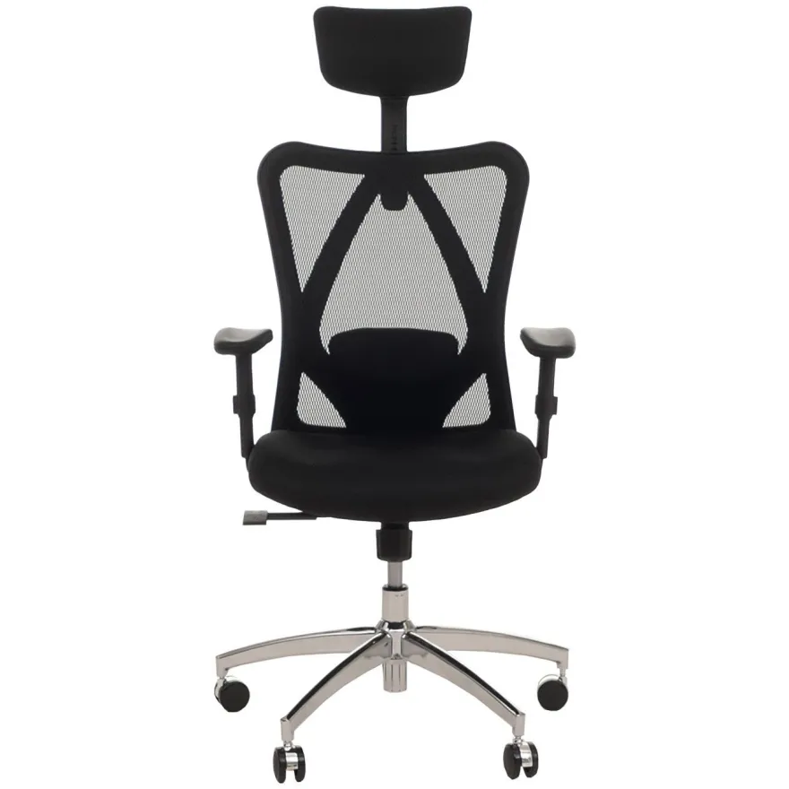 Bürostuhl HWC-O64, ergonomisch, verstellbare Lordosenstütze
