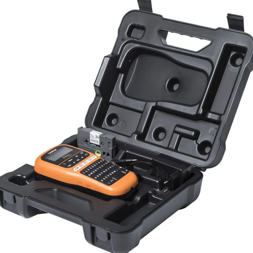 Brother P-touch E110VP Handheld Beschrifter mit Koffer