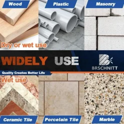 Brschnitt Diamantbohrer Set 6 Stück, 1/4