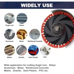 Brschnitt Diamanttrennscheibe 105mm - Vielzweck-Sägeblatt für Stahlbeton