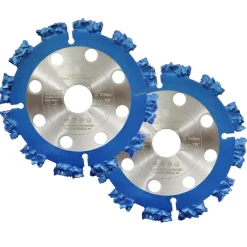 Brschnitt Hartmetall Trennscheibe 125mm für Holz, Wurzeln, Kunststoff (2 Stk.)